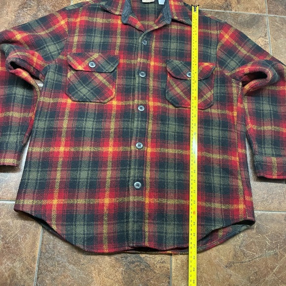 EMS Wool Vintage Plaid Shirt - Picture 5 of 7